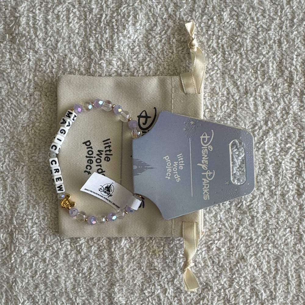 Little Words Project x Disney Parks “Magic Crew” Beaded Bracelet - Picture 5 of 6